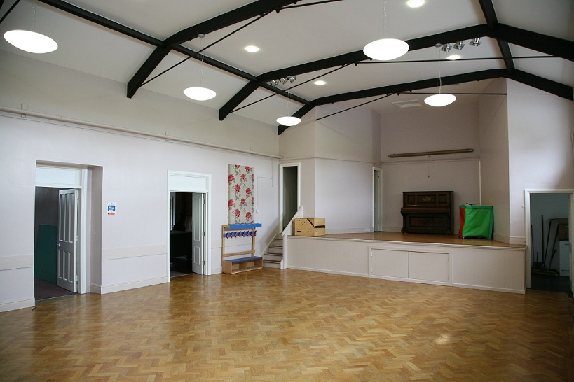 Main Hall viewing the stage